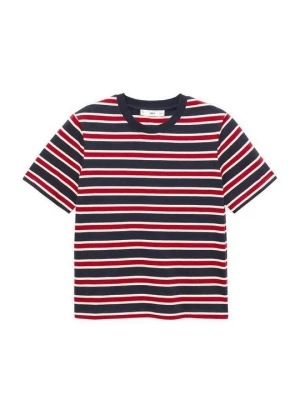 Foto van product T-shirt print Mango koningsblauw