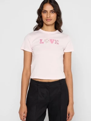 Foto van product T-shirt print Mango roze