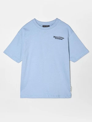 Foto van product T-shirt print Marc O'Polo blauw