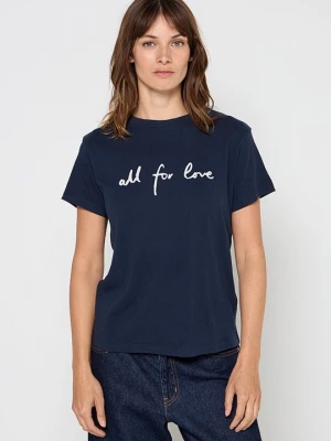 Foto van product T-shirt print Marc O'Polo donkerblauw