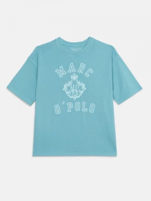 Foto van product T-shirt print Marc O'Polo lichtblauw