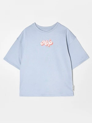 Foto van product T-shirt print Marc O'Polo lichtblauw