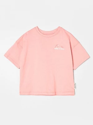 Foto van product T-shirt print Marc O'Polo roze