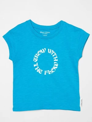 Foto van product T-shirt print Marc O'Polo turquoise