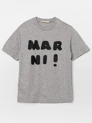 Foto van product T-shirt print Marni grijs