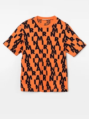 Foto van product T-shirt print Marni oranje