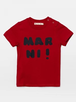 Foto van product T-shirt print Marni rood