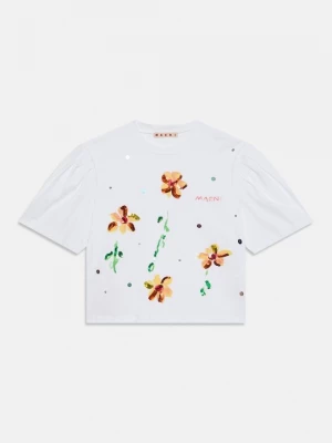 Foto van product T-shirt print Marni wit