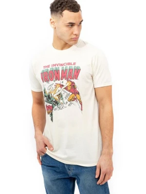Foto van product T-shirt print Marvel beżowy