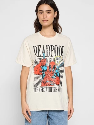 Foto van product T-shirt print Marvel beżowy