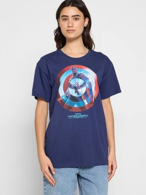 Foto van product T-shirt print Marvel donkerblauw
