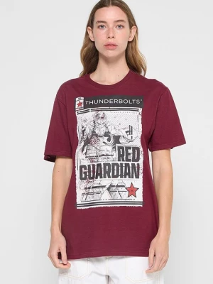 Foto van product T-shirt print Marvel donkerrood