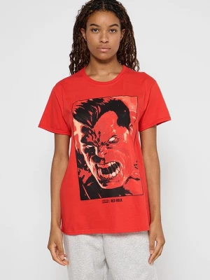 Foto van product T-shirt print Marvel rood