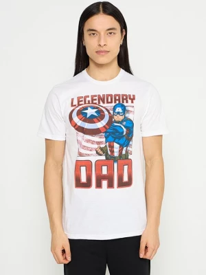 Foto van product T-shirt print Marvel wit