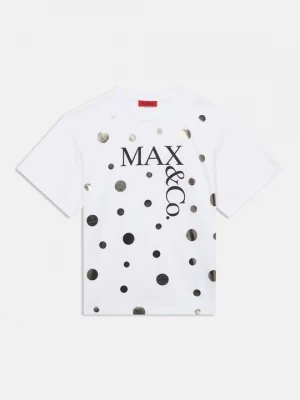 Foto van product T-shirt print MAX&Co. wit