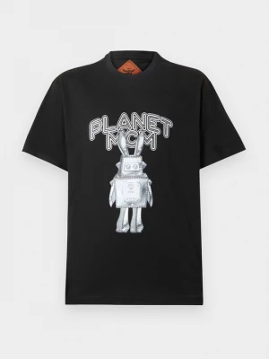 Foto van product T-shirt print MCM zwart