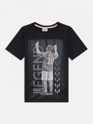 Foto van product T-shirt print Messi donkerblauw
