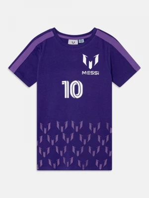 Foto van product T-shirt print Messi paars