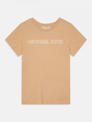 Foto van product T-shirt print Michael Kors beżowy
