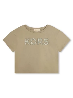 Foto van product T-shirt print Michael Kors beżowy