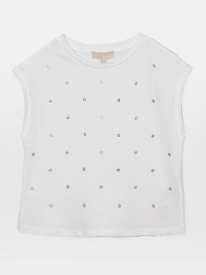 Foto van product T-shirt print Michael Kors crème