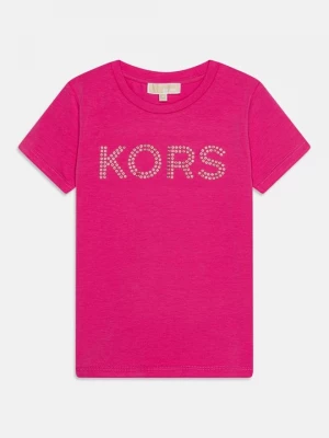 Foto van product T-shirt print Michael Kors donkerroze