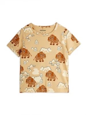 Foto van product T-shirt print Mini Rodini beżowy