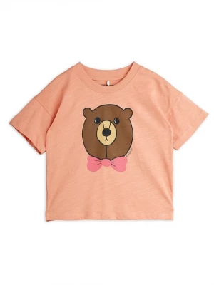 Foto van product T-shirt print Mini Rodini donkerroze