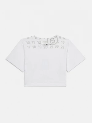 Foto van product T-shirt print MM6 Maison Margiela wit