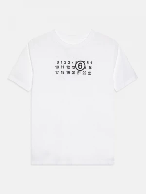 Foto van product T-shirt print MM6 Maison Margiela wit