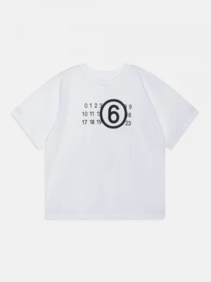 Foto van product T-shirt print MM6 Maison Margiela wit