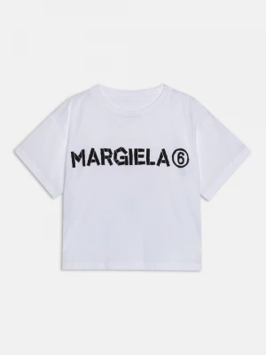 Foto van product T-shirt print MM6 Maison Margiela wit