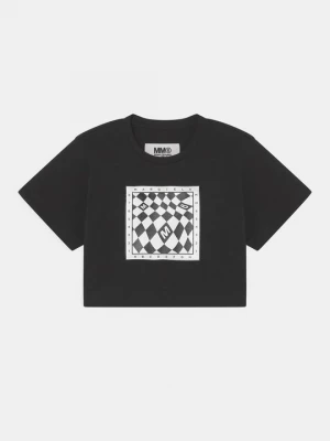 Foto van product T-shirt print MM6 Maison Margiela zwart