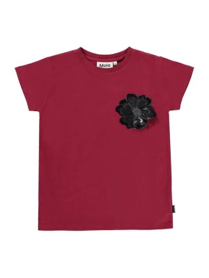 Foto van product T-shirt print Molo bordeauxrood