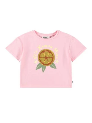 Foto van product T-shirt print Molo donkerroze
