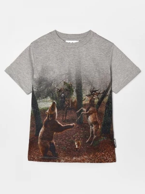 Foto van product T-shirt print Molo grijs