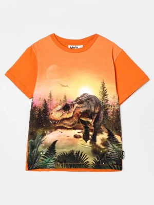 Foto van product T-shirt print Molo oranje