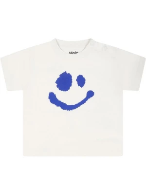 Foto van product T-shirt print Molo wit