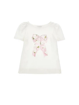 Foto van product T-shirt print Monnalisa wit