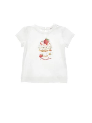 Foto van product T-shirt print Monnalisa wit