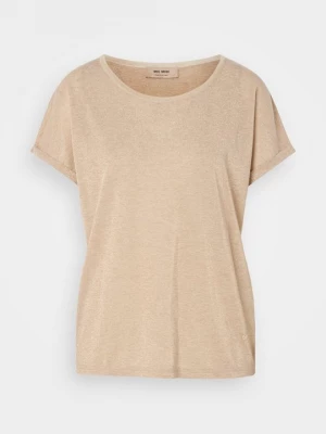 Foto van product T-shirt print MOS MOSH goudkleurig