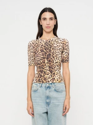 Foto van product T-shirt print MOSCHINO crème