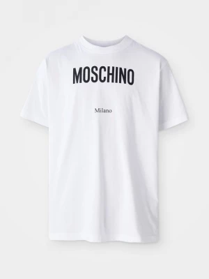 Foto van product T-shirt print MOSCHINO wit