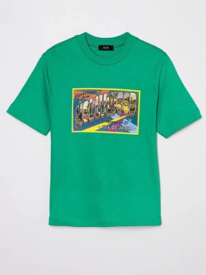 Foto van product T-shirt print N°21 groen