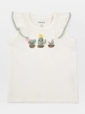 Foto van product T-shirt print NAME IT crème