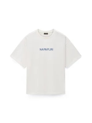 Foto van product T-shirt print Napapijri crème