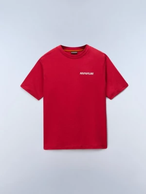 Foto van product T-shirt print Napapijri rood