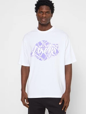 Foto van product T-shirt print New Era wit