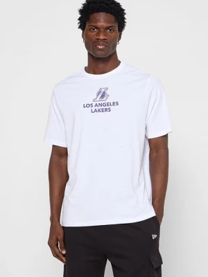 Foto van product T-shirt print New Era wit