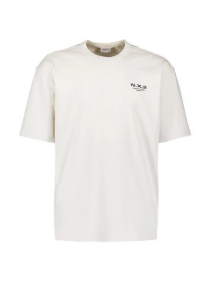 Foto van product T-shirt print No Excess beżowy